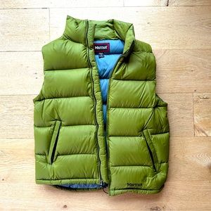 Marmot Puffer Vest - Size L - Olive
